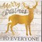Merry Christmas Deer & It's the Most Wonderful Time Deer by Cindy Jacobs 14" x 14" Canvas Wall Art (Set of 2)